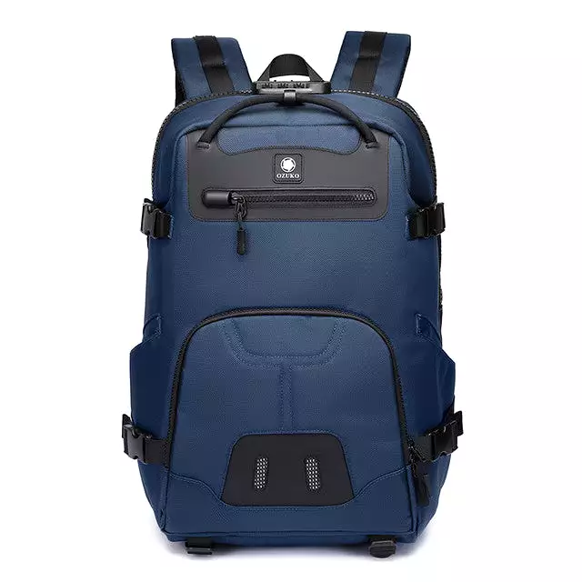 15.6 inch Laptop Backpacks Male USB Charging Travel Bag Waterproof Backpack Mochila