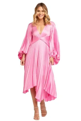 ACLER Palms Dress (Pop Pink) - RRP $495