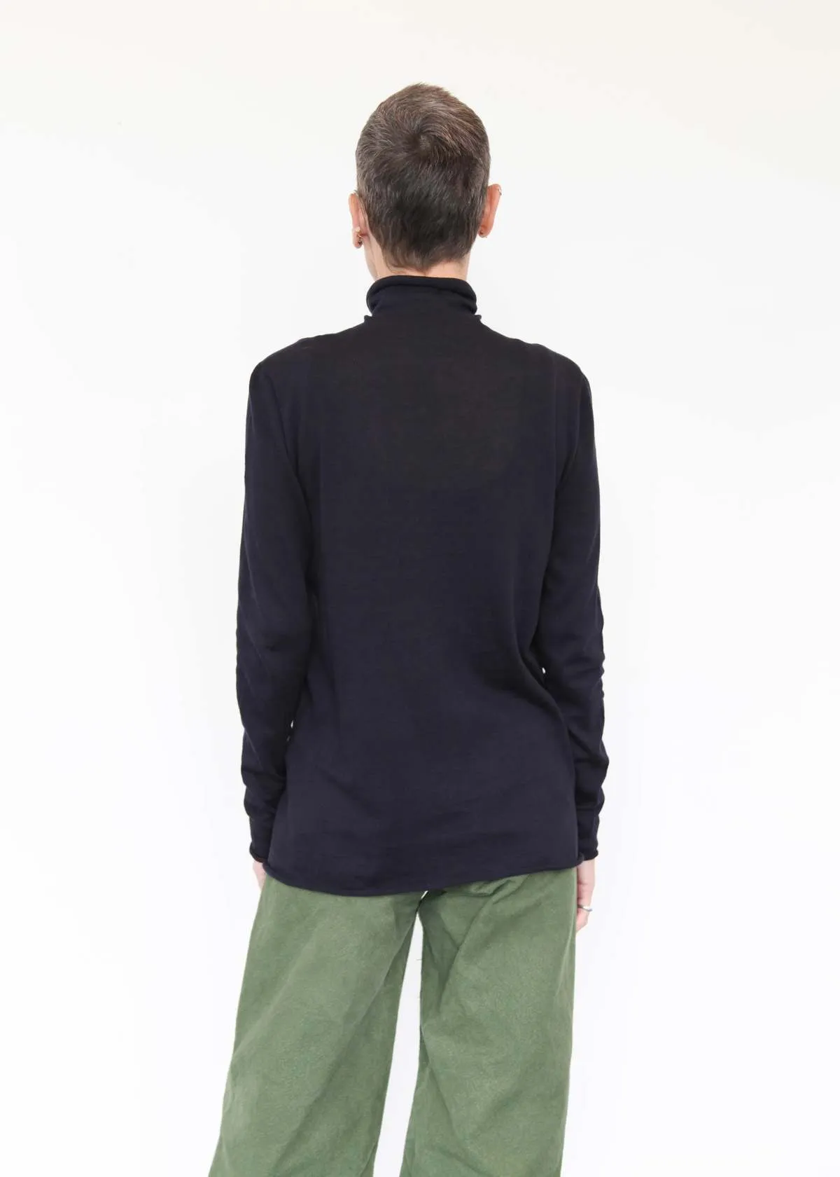 Agnes Turtleneck - Navy