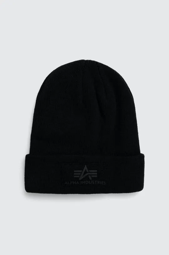 Alpha Industries beanie black color