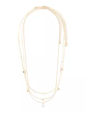 Alysha Fine Layered Necklace