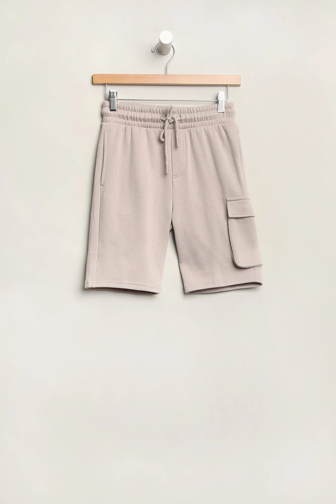 Amnesia Youth Single Cargo Fleece Shorts