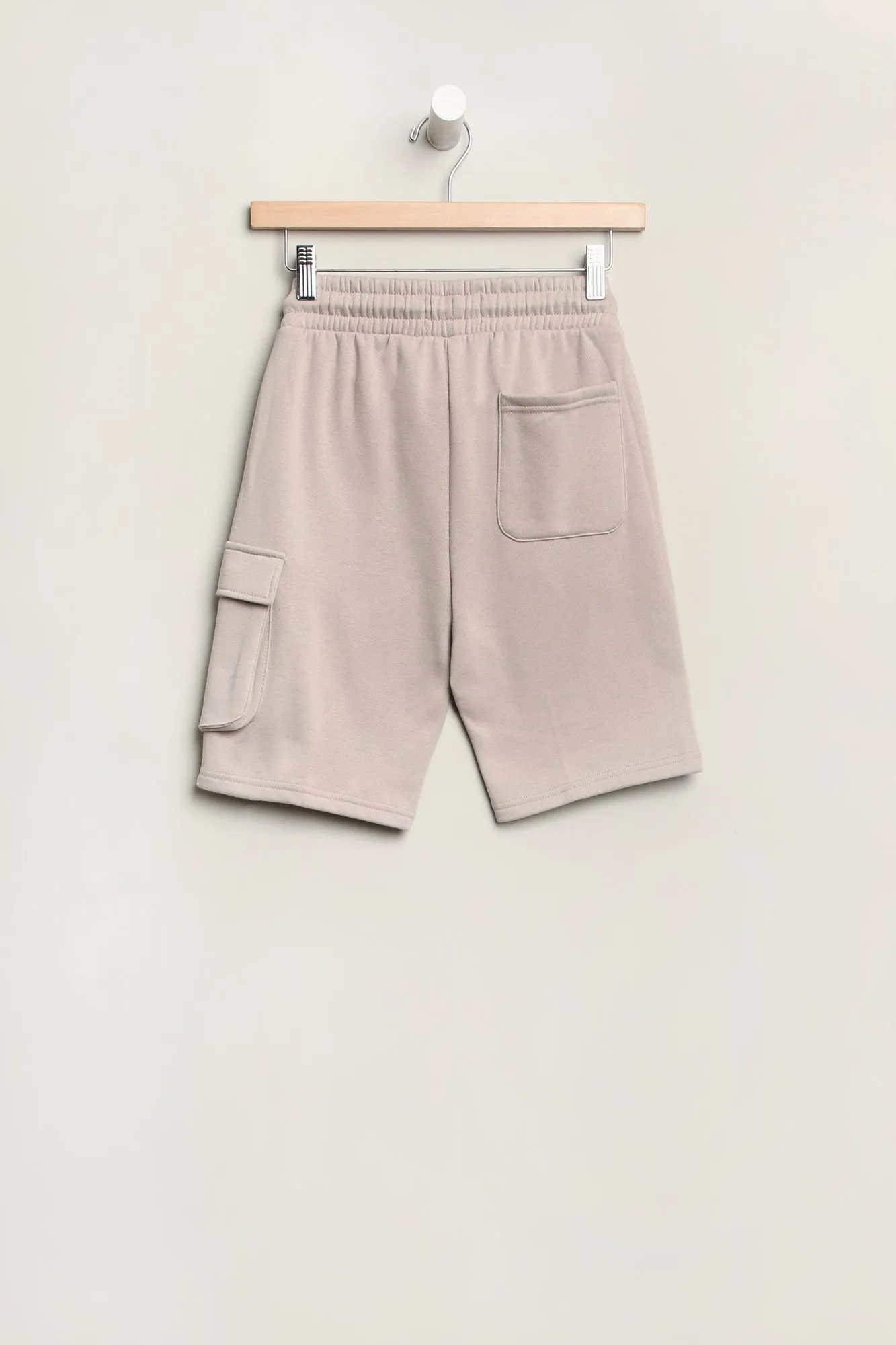 Amnesia Youth Single Cargo Fleece Shorts