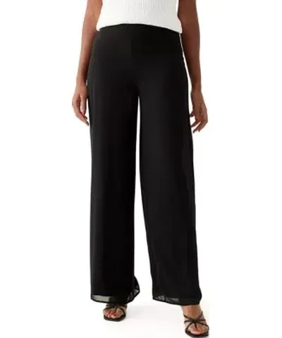 Anne Klein Women's Pull On Combo Overlay Pants