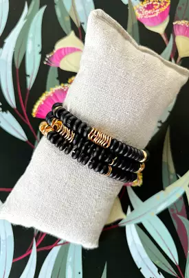 Another Reason Bracelet Set in Black