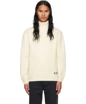 A.P.C. Off-White Walter Turtleneck