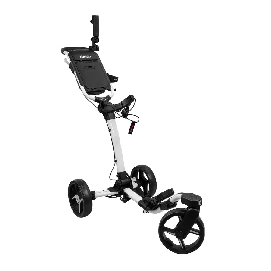 Axglo V3 Golf Push Cart w/ Storage Bag