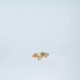 Baby Studs Earrings, 14k Gold Vermeil