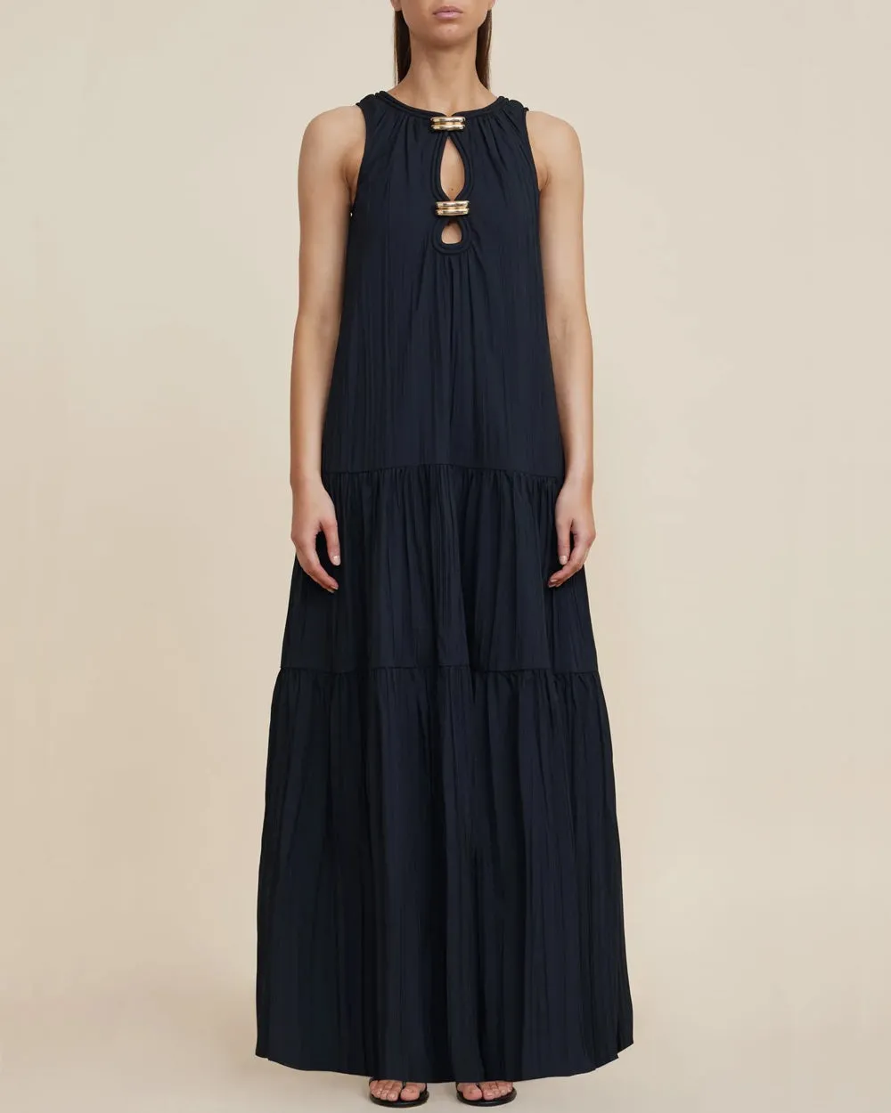 Black Conara Maxi Dress