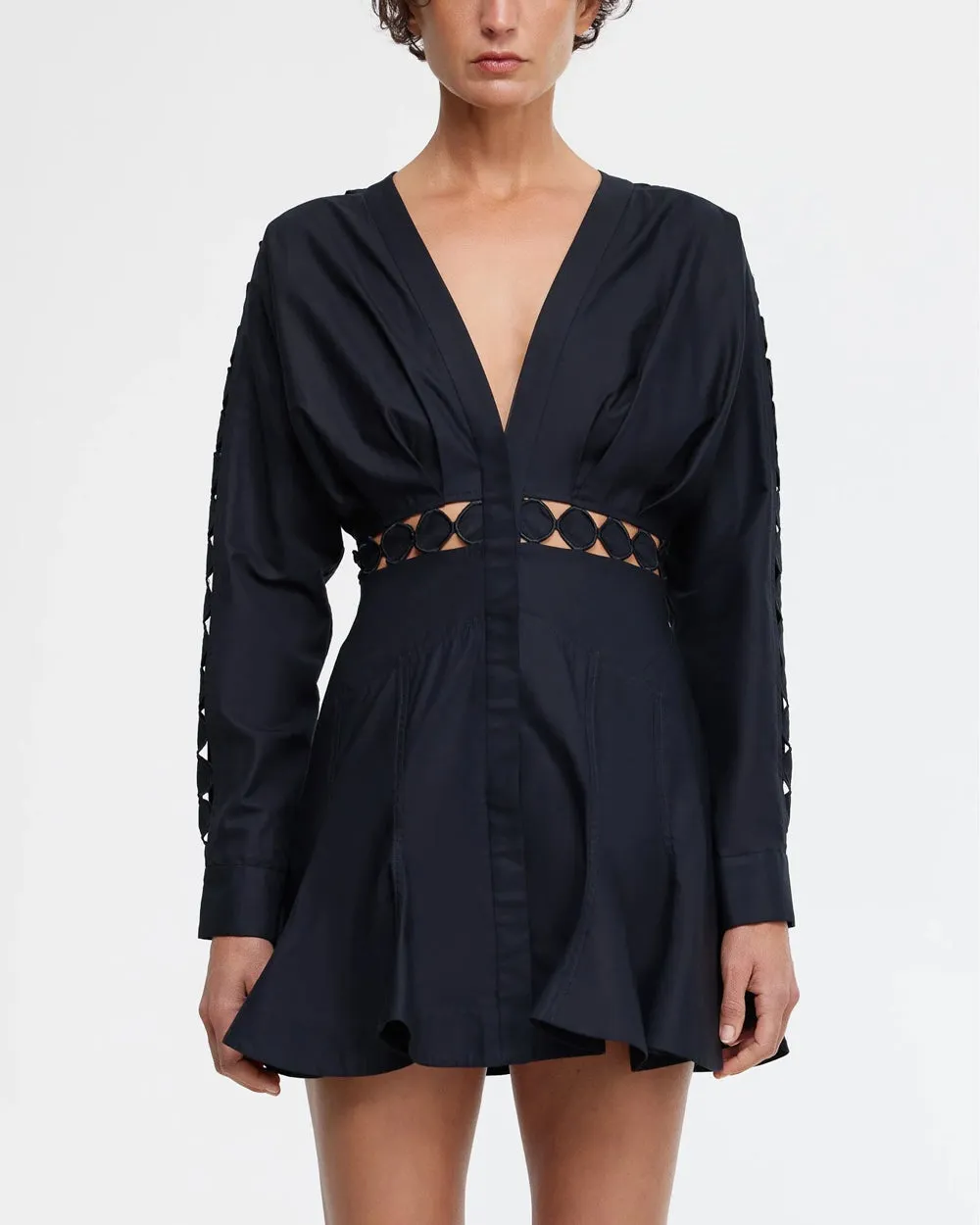 Black Keeling Mini Dress