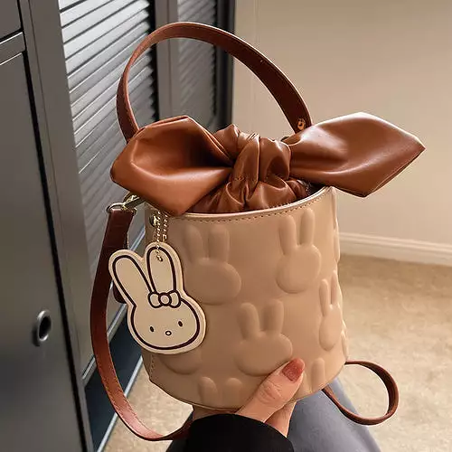 Bunny Bucket Crossbody Bag Mini Purse - Kimi