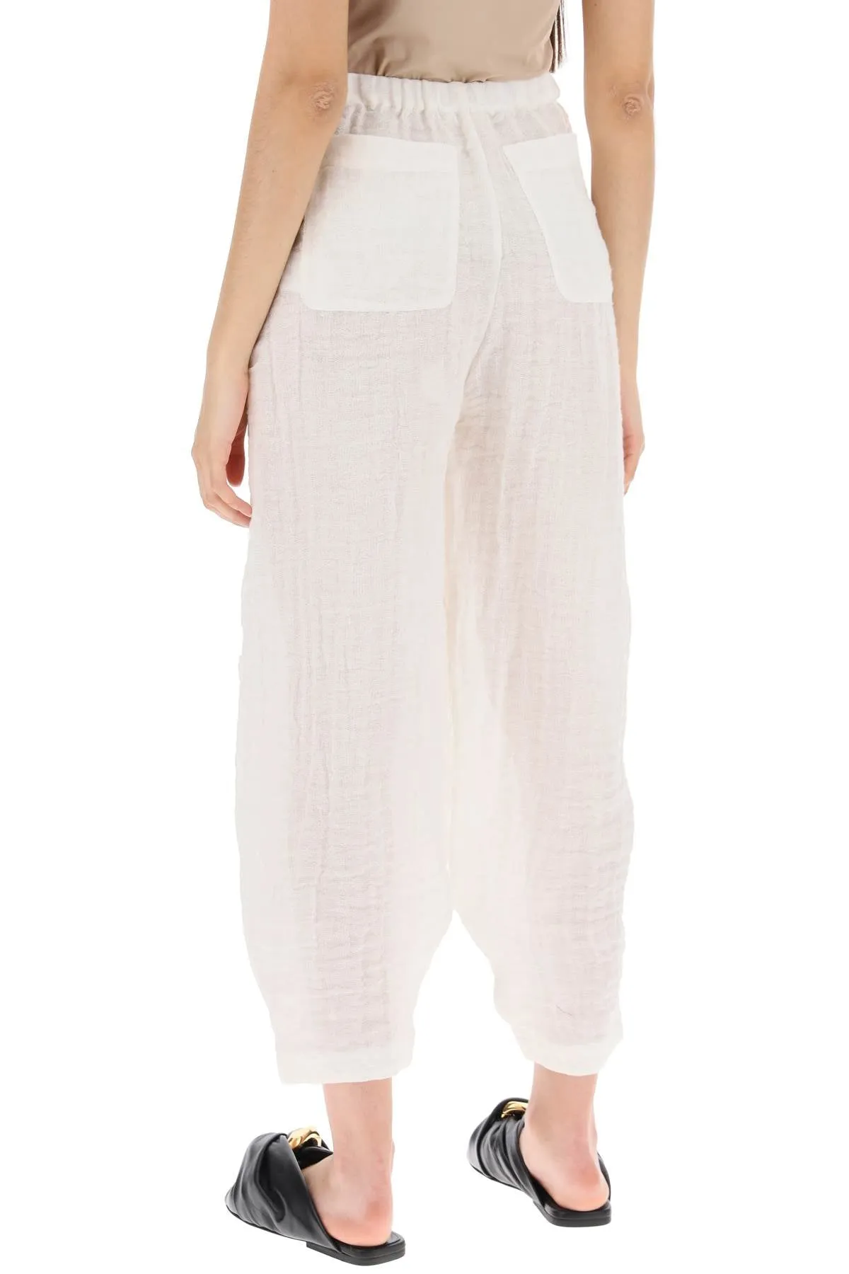 By Malene Birger Organic Linen Mikele Pants For   White