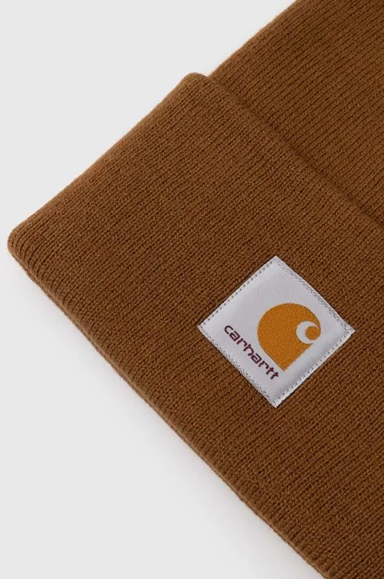 Carhartt WIP beanie brown color