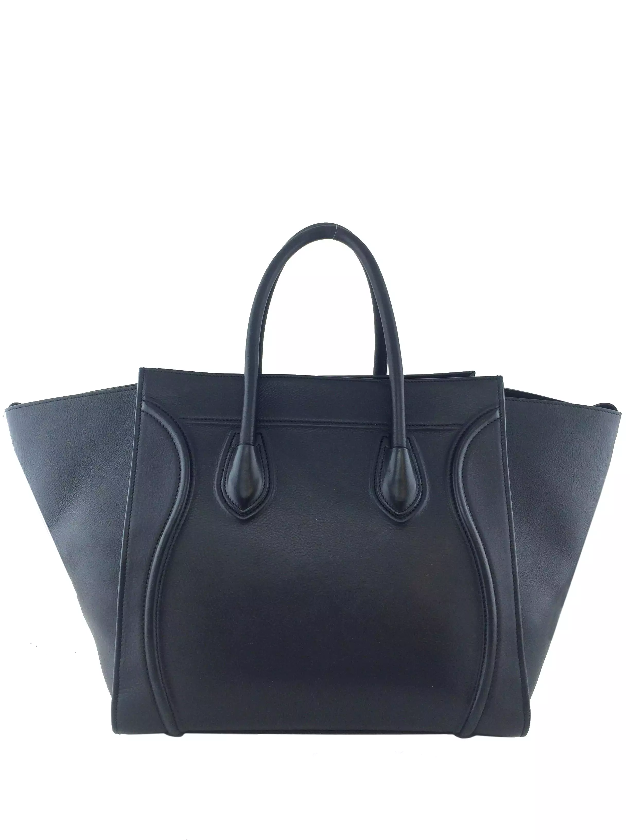 Celine Calfskin Medium Luggage Phantom Tote Bag