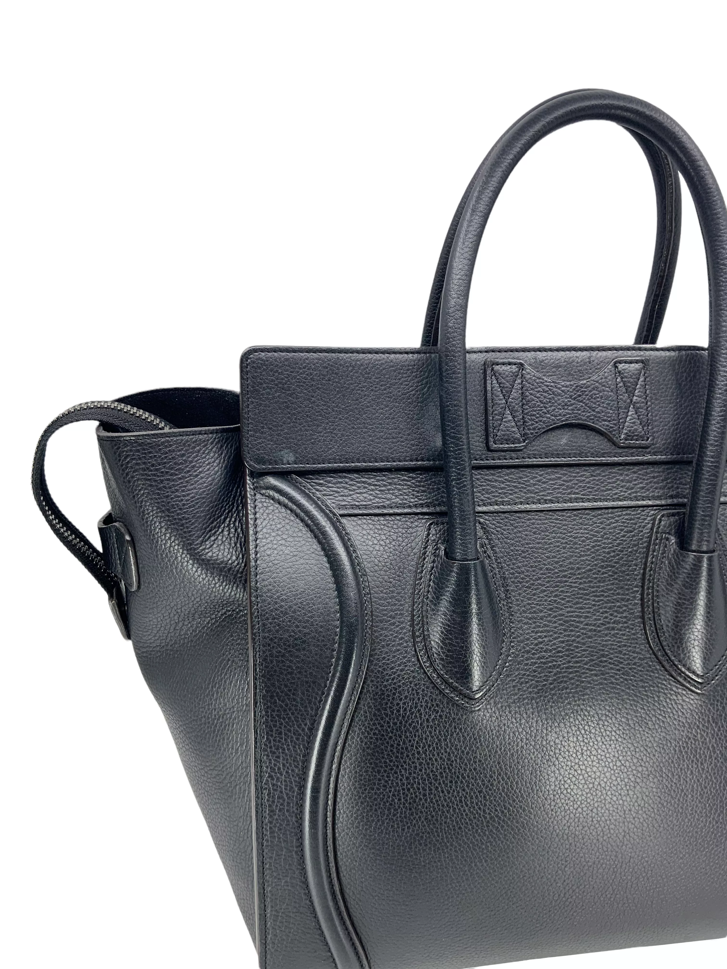 Celine Mini Luggage Calfskin Tote Bag