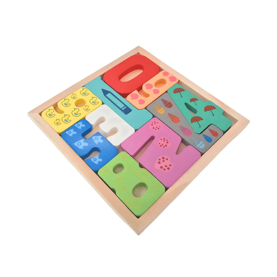 Combo of 2 Wooden Puzzle for kids Math Numbers Learning, Dino (Square) Jigsaw Puzzle for kids Montessori Knowledgeable Toys for 