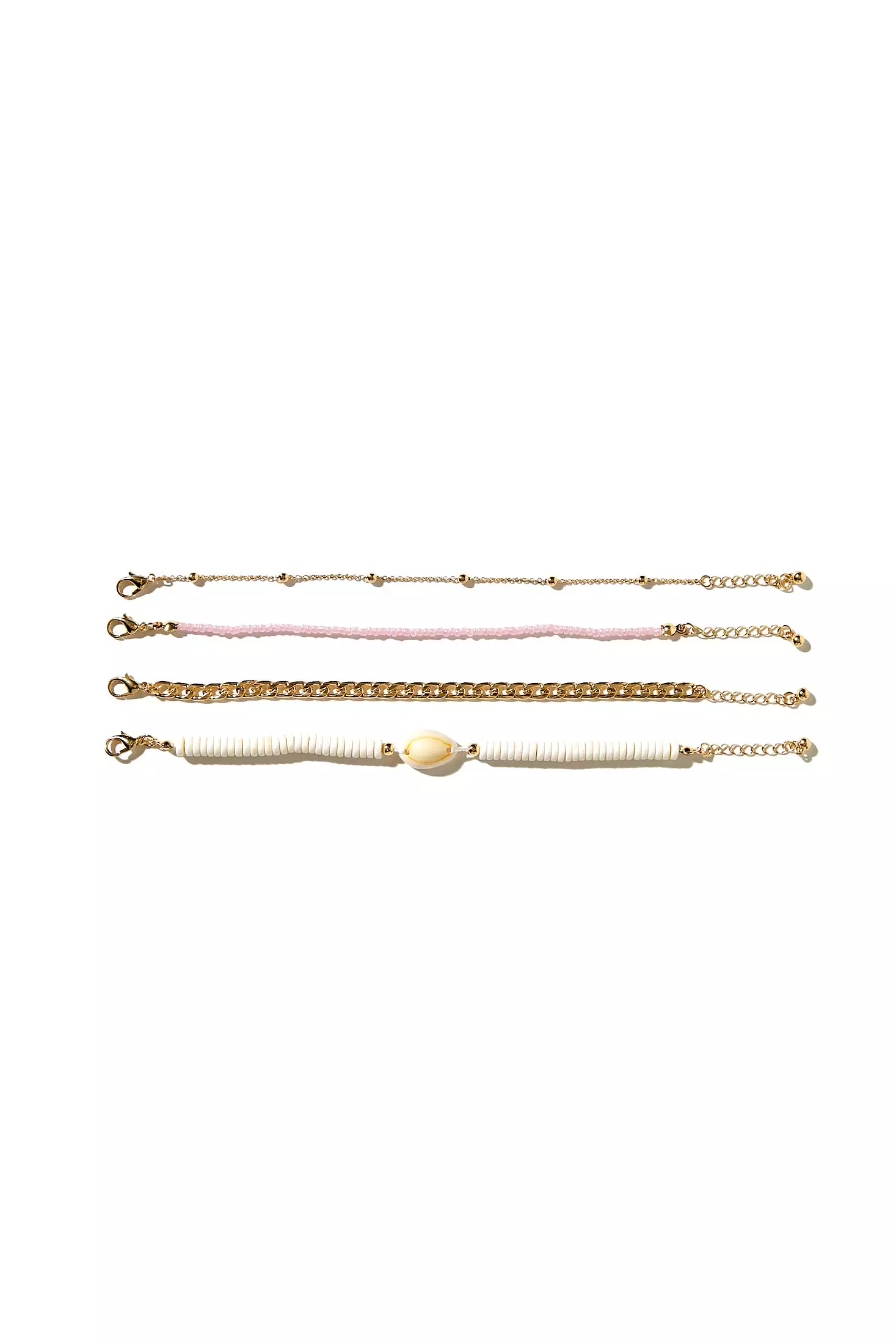 Cowrie Shell Bracelet Set