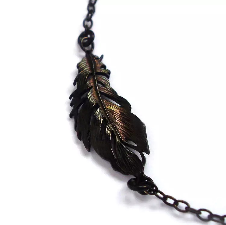 Crow Feather Bracelet