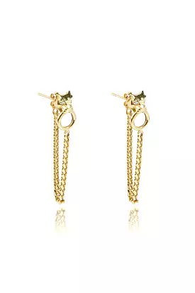 Cuban Miami Chain Doorknocker Earrings