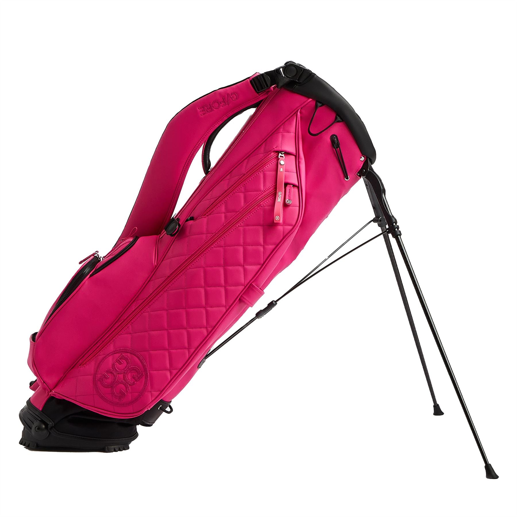 Daytona Plus Golf Carry Bag Day Glow Pink - 2024