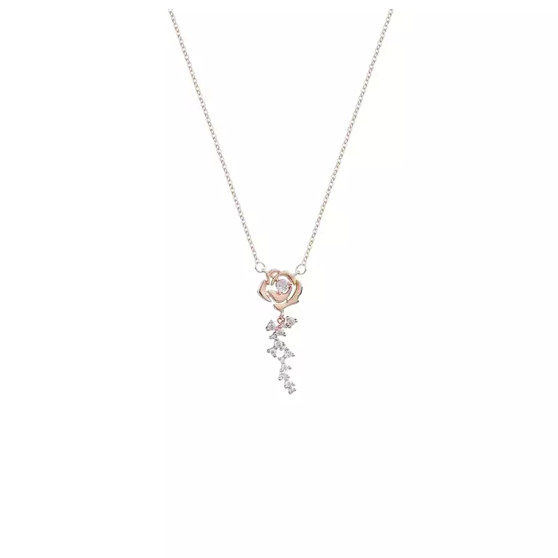 Diamond Rose Necklace LIN90