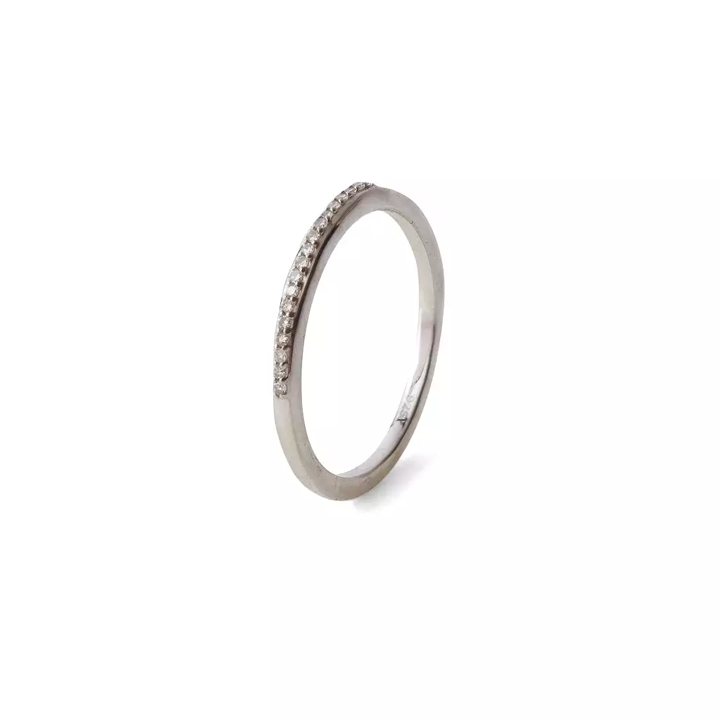 Diamond Stackable Band