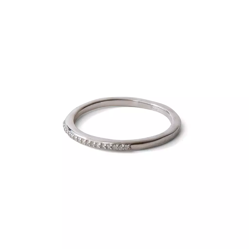 Diamond Stackable Band