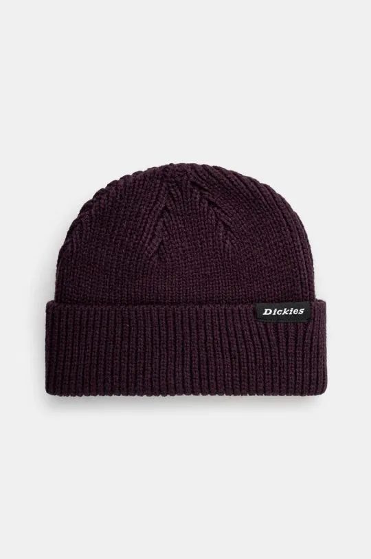 Dickies beanie black color thick knit