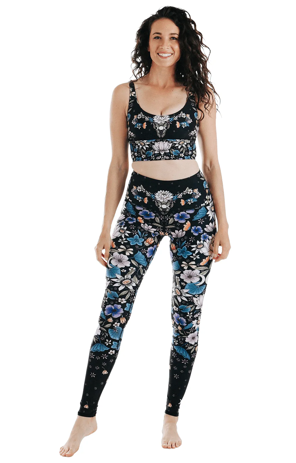 Divine Feminine Printed Yoga Leggings