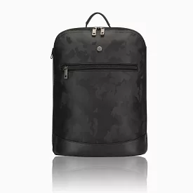 Double Compartment Backpack 41cm, Black Camo