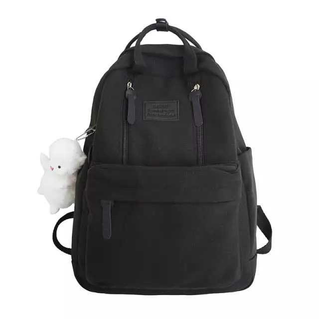 EnoPella Travel Mochila Kawaii Canvas Women Backpack