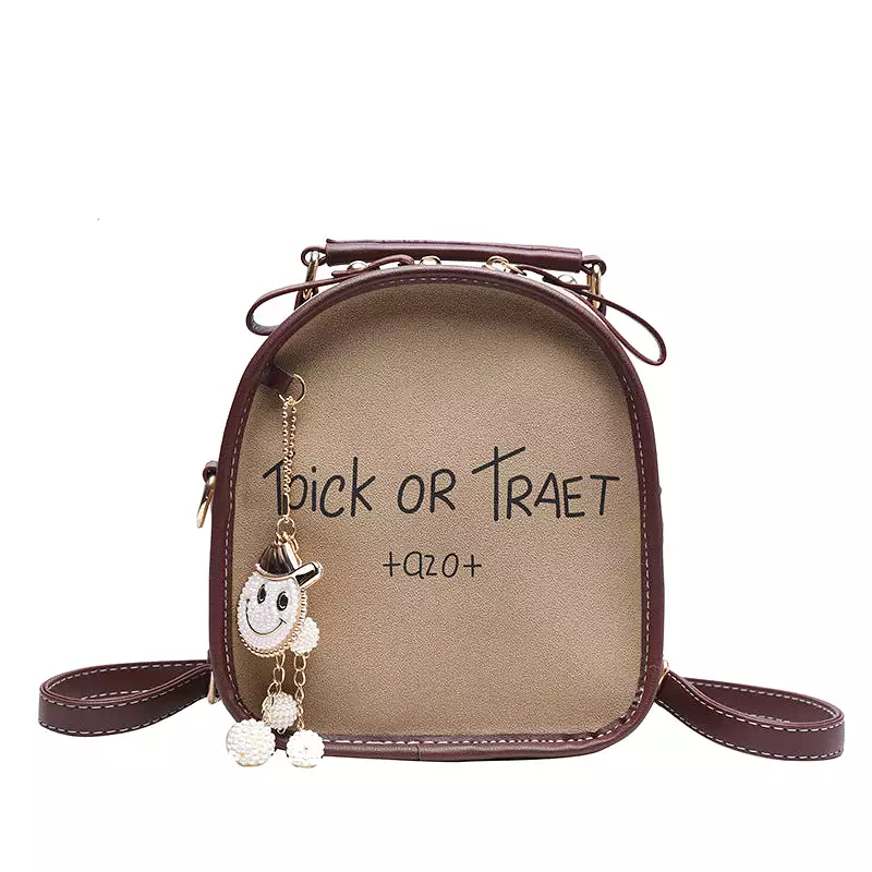 Fashion Versatile Crossbody Bag Mini Small Backpack