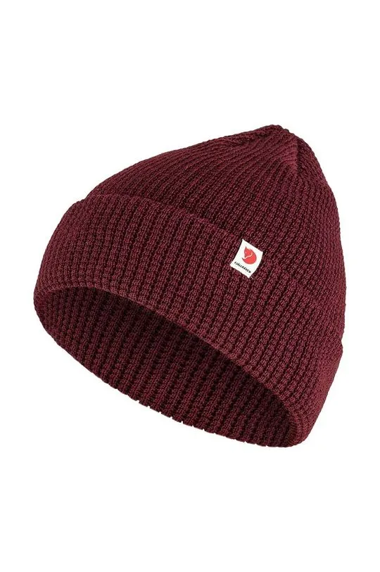 Fjallraven beanie Tab red color F84767.356