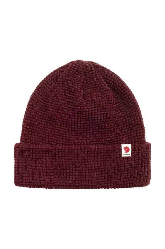 Fjallraven beanie Tab red color F84767.356