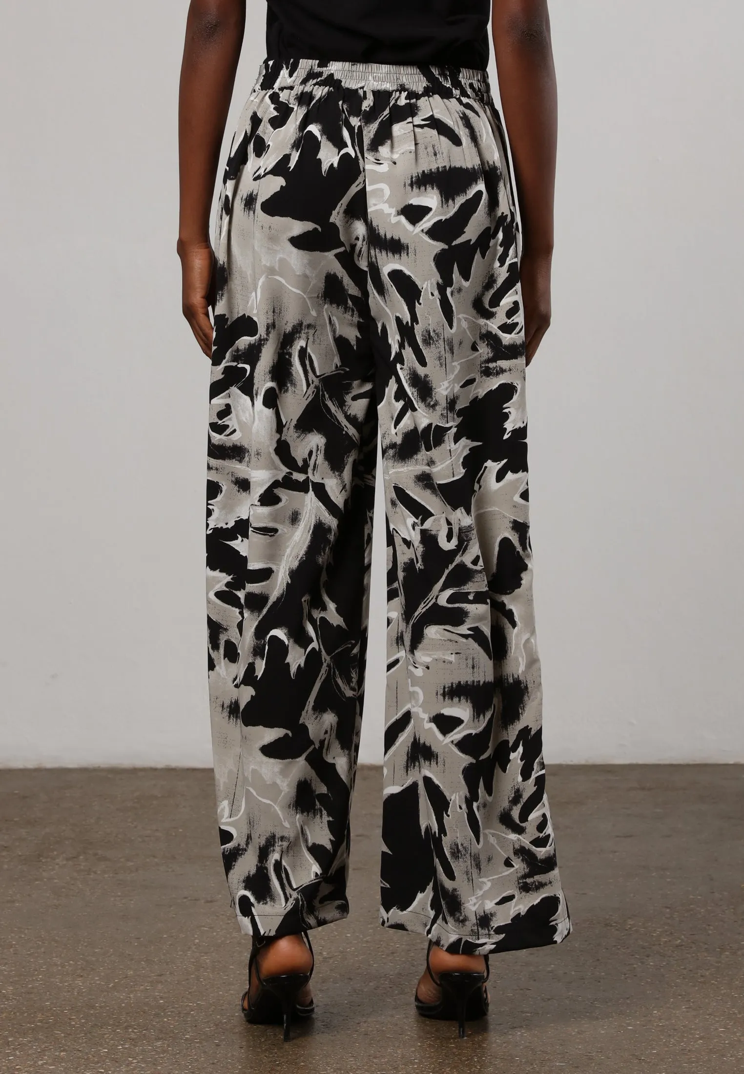 FLASH TROUSERS CAMO BLACK