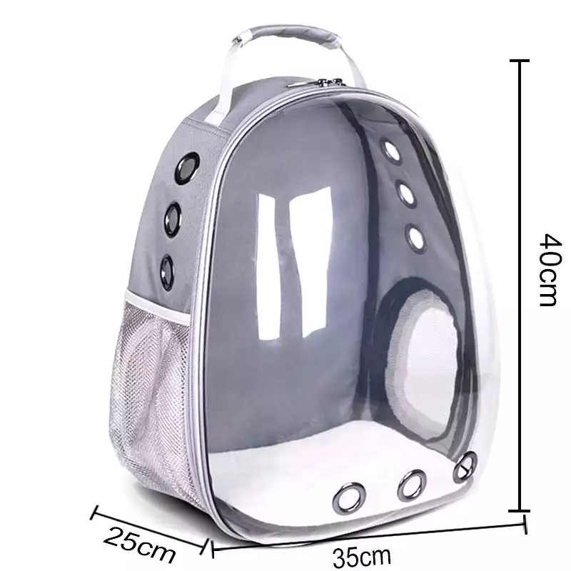 Free shipping Cat bag Breathable Portable Pet Carrier Bag Outdoor Travel backpack for cat and dog Transparent Space pet Backpack