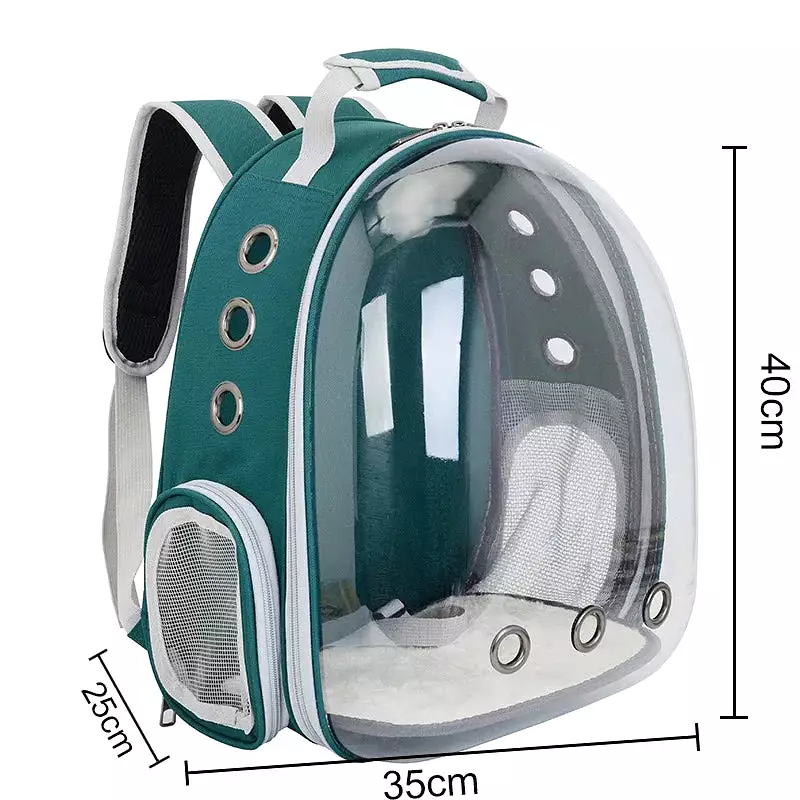 Free shipping Cat bag Breathable Portable Pet Carrier Bag Outdoor Travel backpack for cat and dog Transparent Space pet Backpack