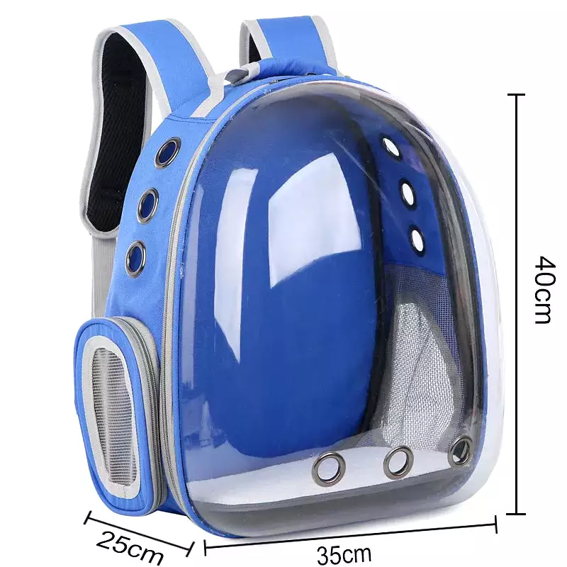 Free shipping Cat bag Breathable Portable Pet Carrier Bag Outdoor Travel backpack for cat and dog Transparent Space pet Backpack