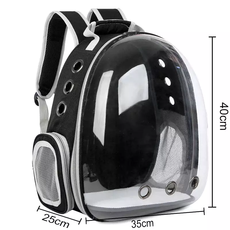 Free shipping Cat bag Breathable Portable Pet Carrier Bag Outdoor Travel backpack for cat and dog Transparent Space pet Backpack