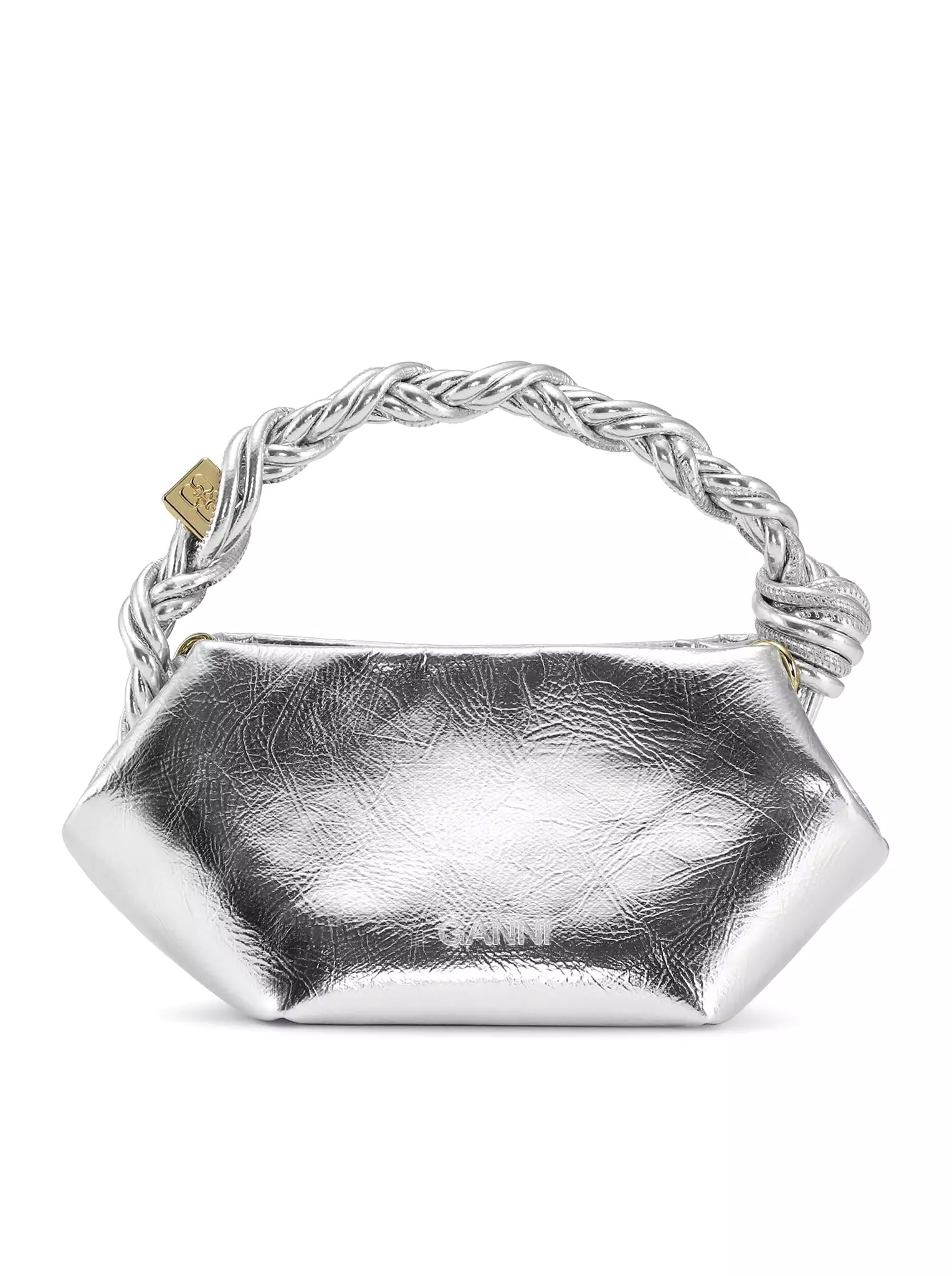 GANNI BOU BAG MINI  METALLIC