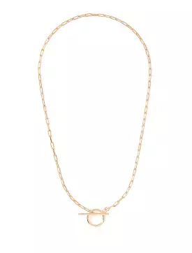 Gili Gold Plated T-Bar Necklace