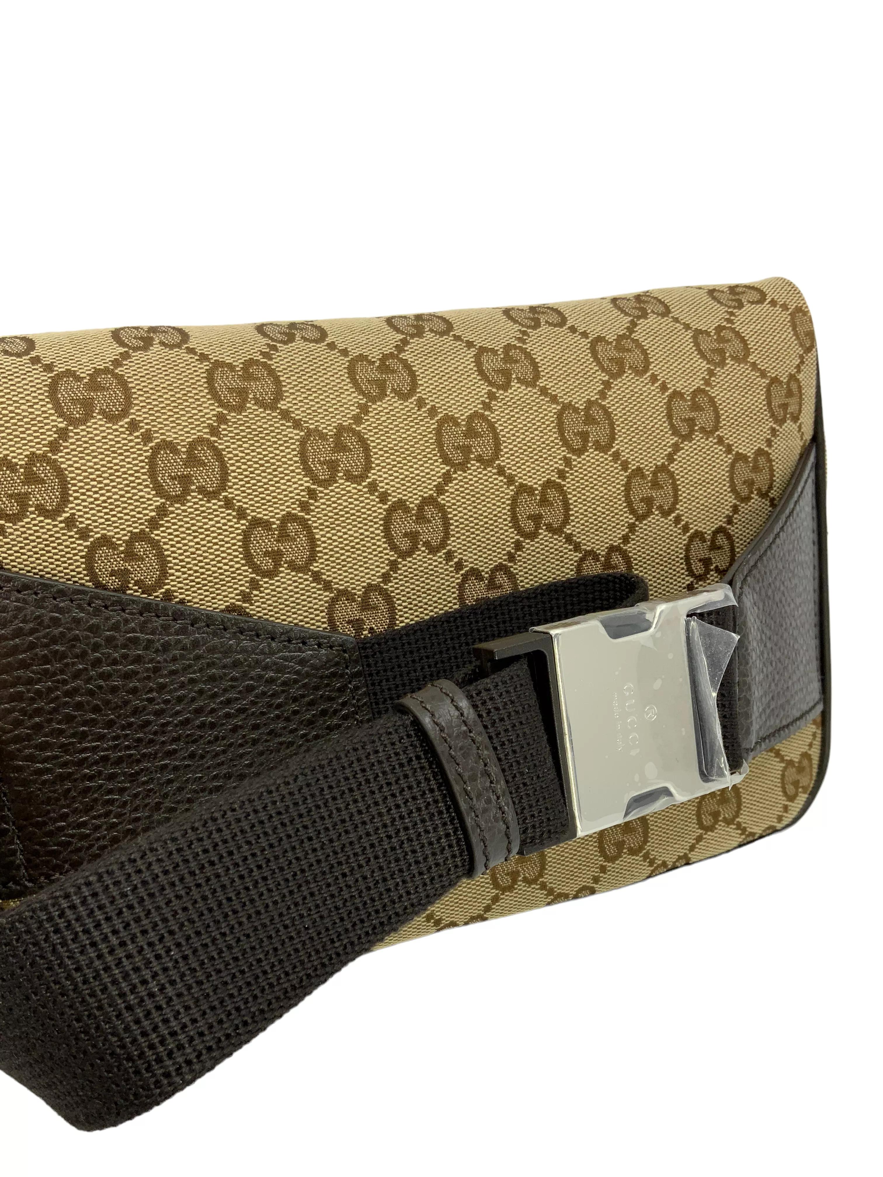 Gucci GG Monogram Canvas Belt Bag NEW