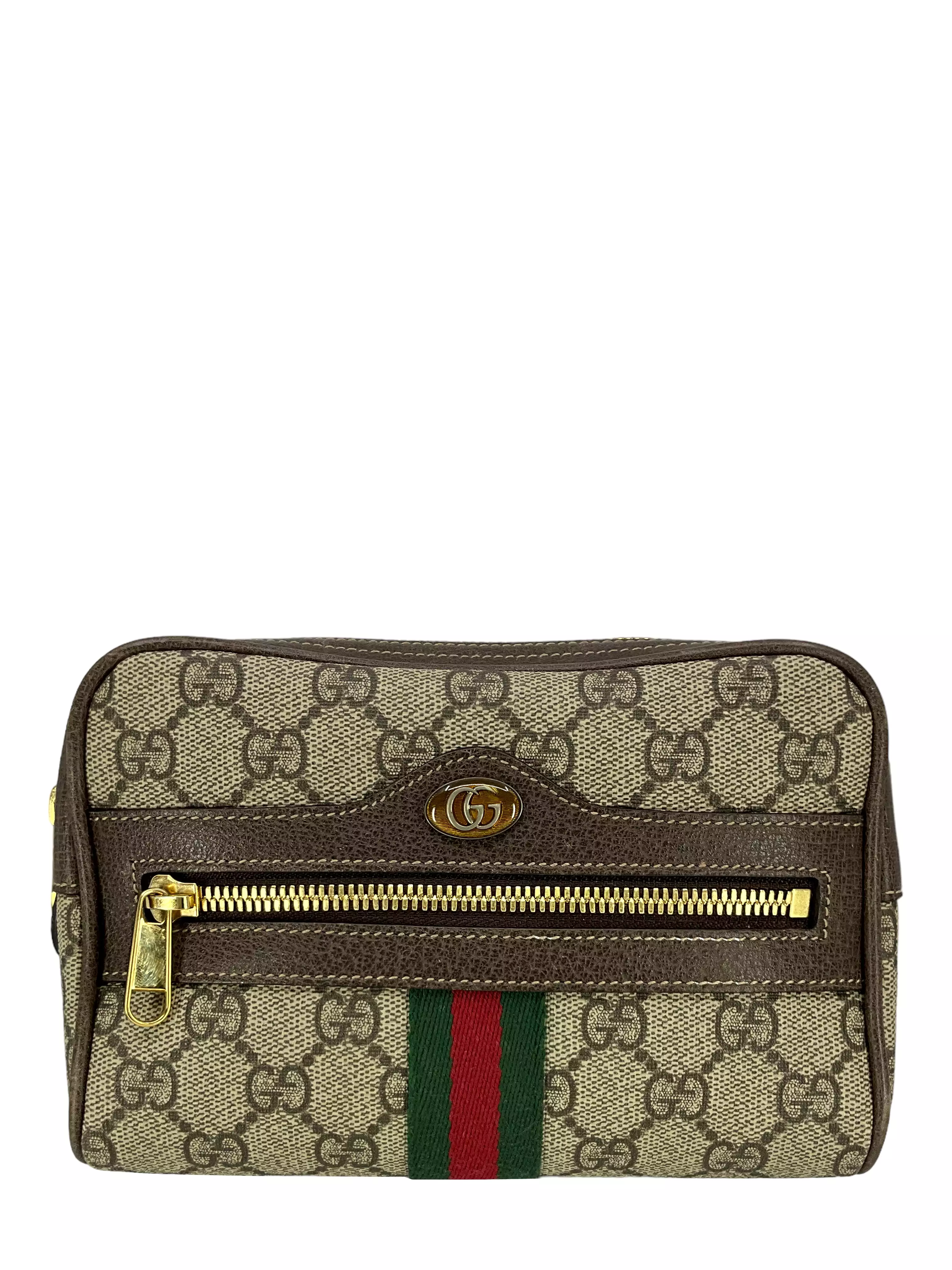 GUCCI GG Supreme Canvas Small Ophidia Belt Bag Size 95