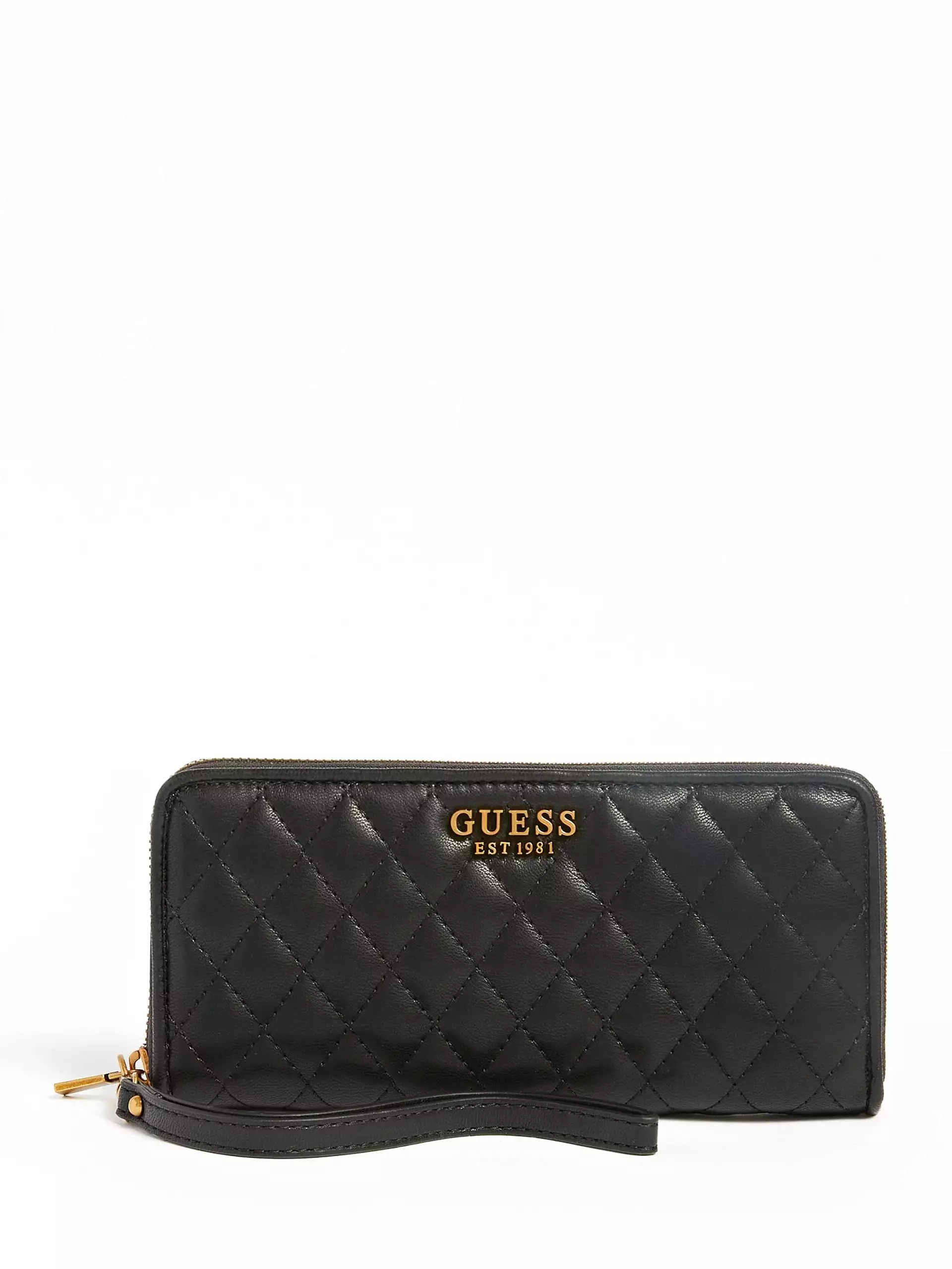 GUESS Maila Large Zip Around Black