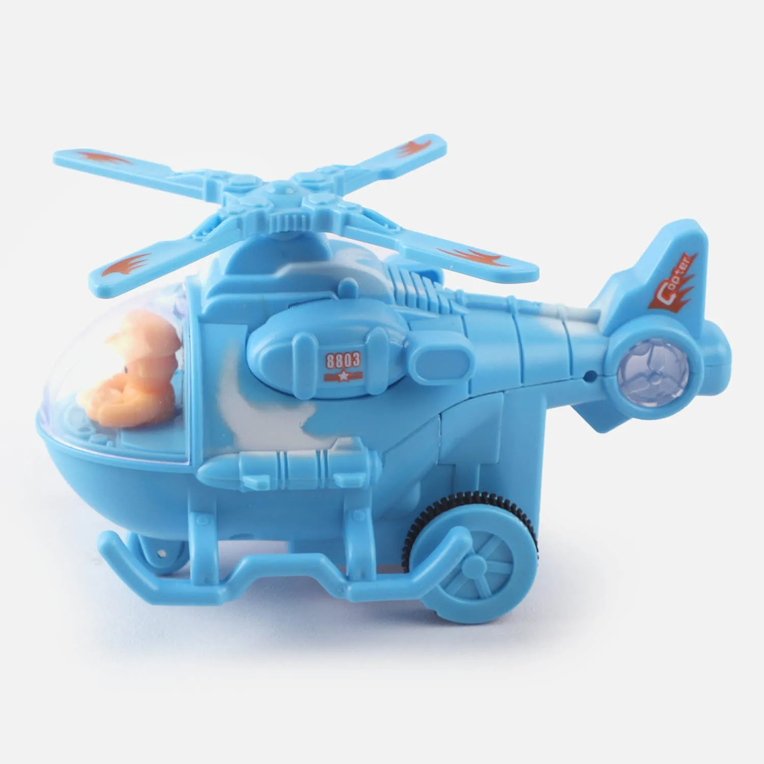 Helicopter Friction Toy For Kids