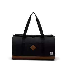 Herschel Heritage Duffle Black/Saddle Brown