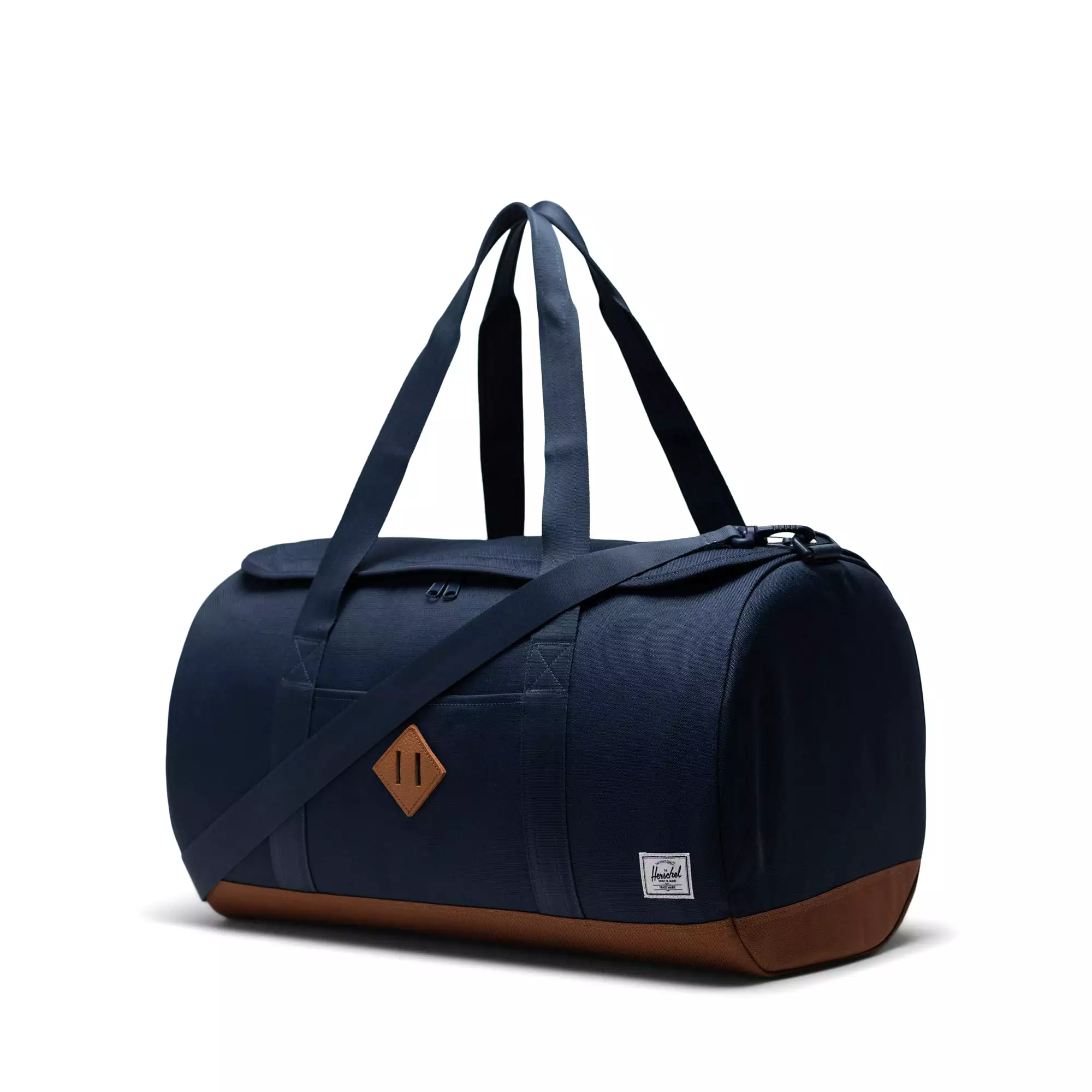 Herschel Heritage Duffle Navy/Saddle Brown