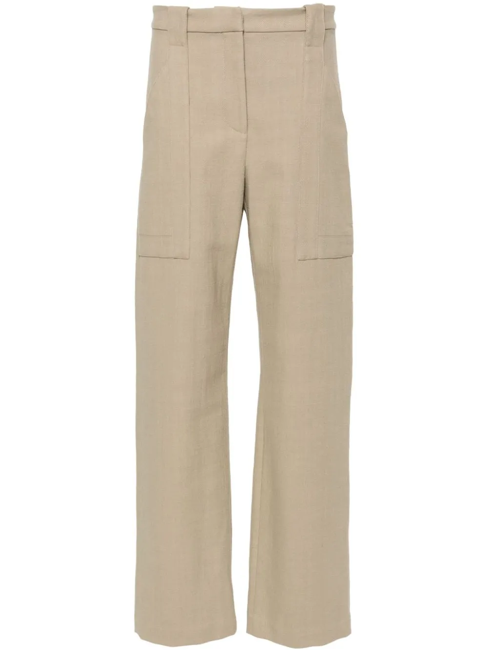 IRO patch pocket trousers - Neutrals