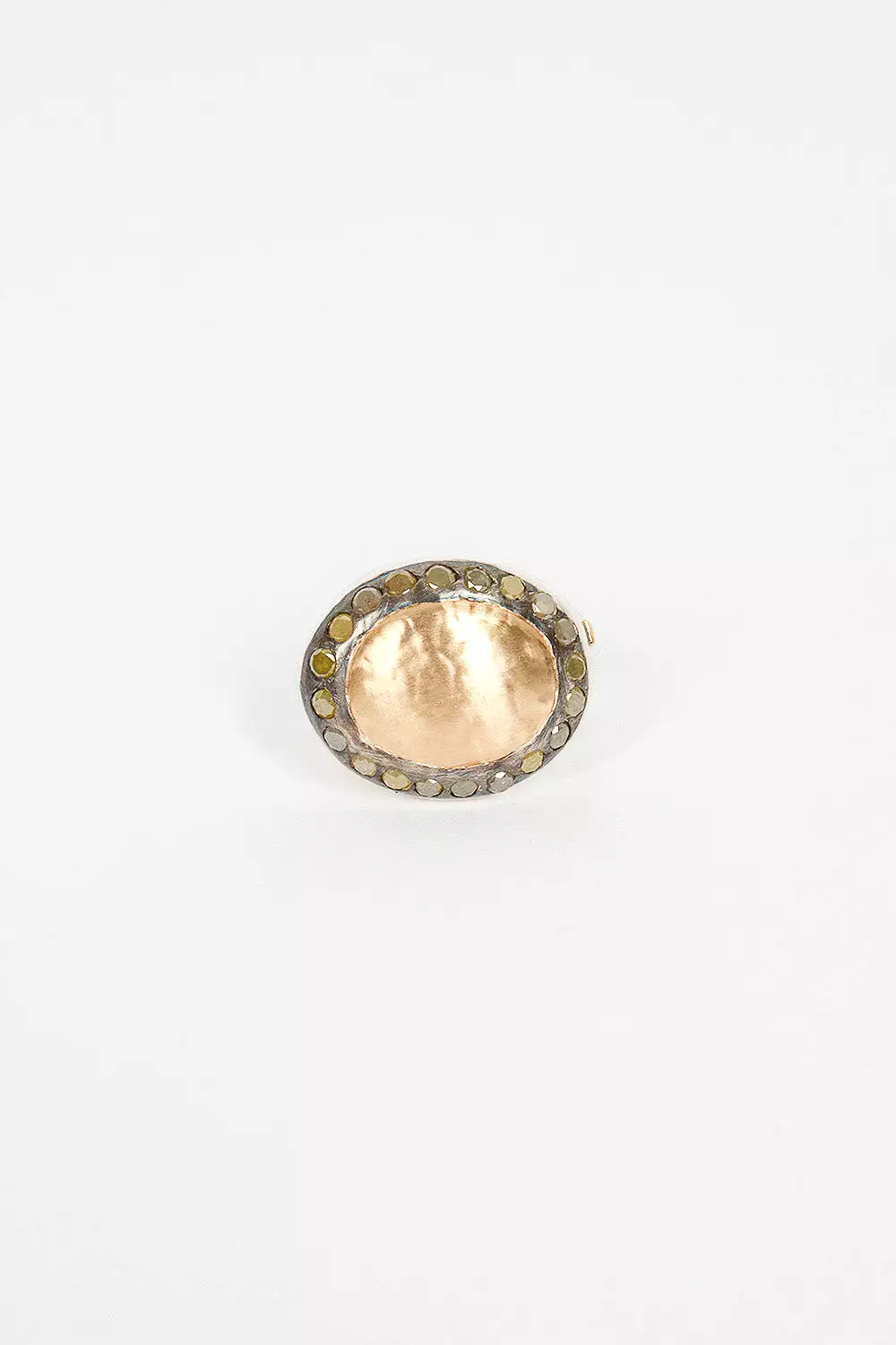 Jewel Ring Yellow Gold/Icy Yellow Diamond