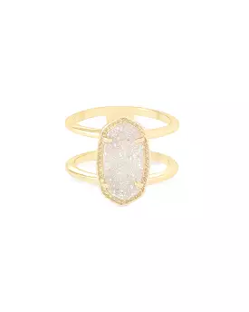 Kendra Scott Elyse Iridescent Drusy Ring